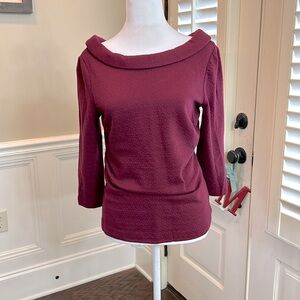 Boden quarter length sleeve top. size 6R EUC no flaws